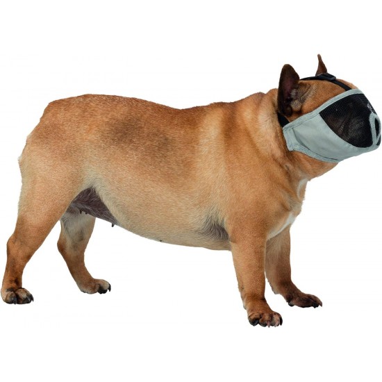 Trixie Muzzle for short-nosed breeds, polyester Trixie Muzzle for short-nosed breeds, polyester