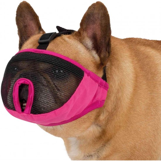 Trixie Muzzle for short-nosed breeds, polyester Trixie Muzzle for short-nosed breeds, polyester