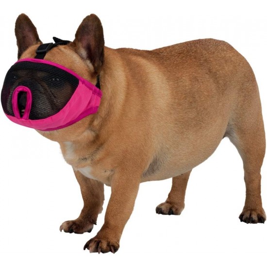 Trixie Muzzle for short-nosed breeds, polyester Trixie Muzzle for short-nosed breeds, polyester