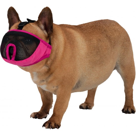 Trixie Muzzle for short-nosed breeds, polyester Trixie Muzzle for short-nosed breeds, polyester