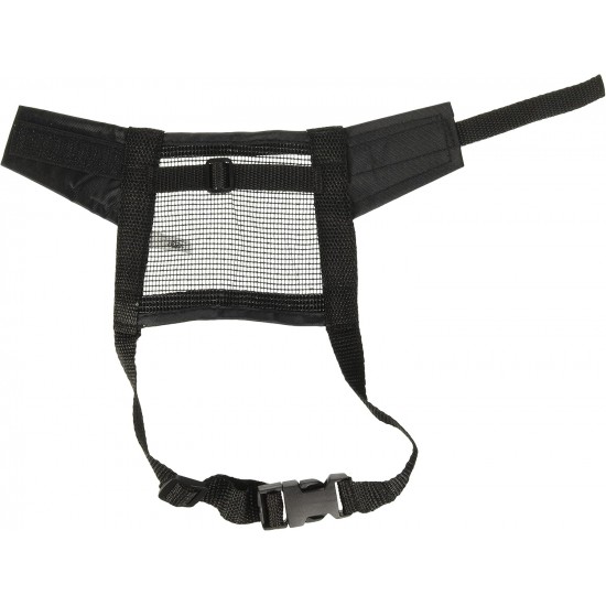 Trixie Muzzle with Mesh Insert Black, s Trixie Muzzle with Mesh Insert Black, s