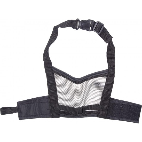 Trixie Muzzle with Mesh Insert Black, s Trixie Muzzle with Mesh Insert Black, s