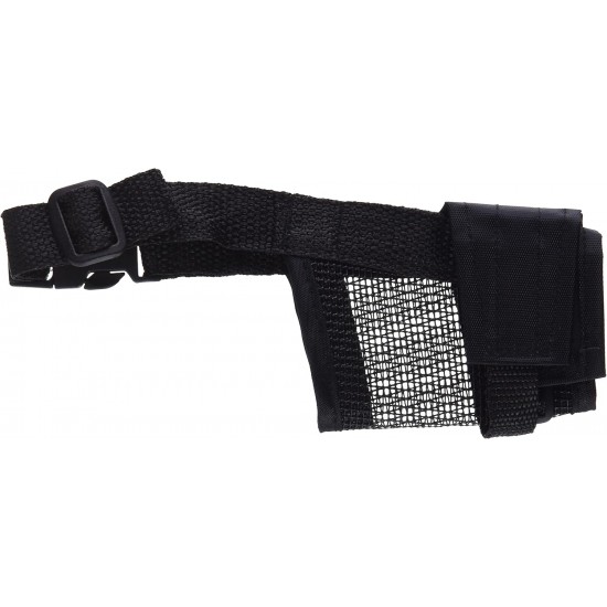 Trixie Muzzle with Mesh Insert Black, s Trixie Muzzle with Mesh Insert Black, s