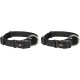 Trixie Premium Dog Collar, 30 - 45 x 15 mm, Black