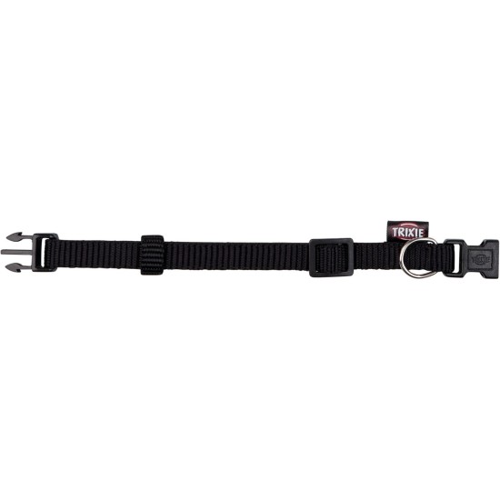 Trixie Premium Dog Collar, 40 - 65 x 25 mm, Black