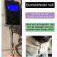Two metal tube identification tags for cats and small dogs Two metal tube identification tags for cats and small dogs