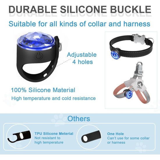 UMIONE Pet Light: Waterproof Dog Light, Durable and Ideal for Night Walks (in Gift Box) (Umione-White-02) UMIONE Pet Light: Waterproof Dog Light, Durable and Ideal for Night Walks (in Gift Box) (Umione-White-02)
