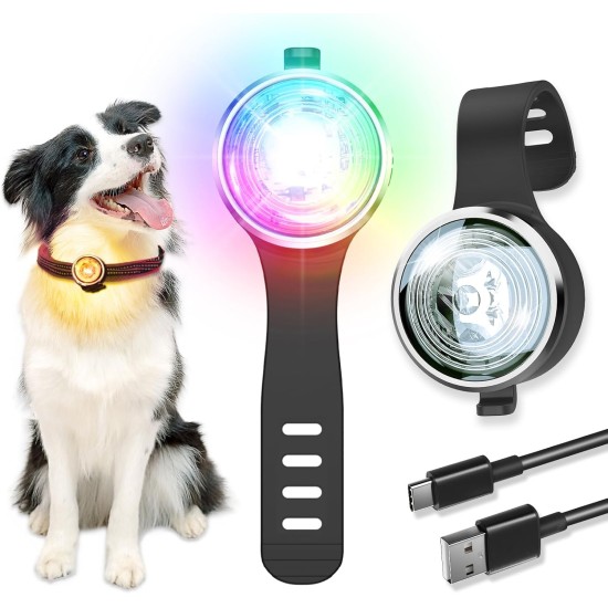 UMIONE Pet Light: Waterproof Dog Light, Durable and Ideal for Night Walks (in Gift Box) (Umione-blue-01) UMIONE Pet Light: Waterproof Dog Light, Durable and Ideal for Night Walks (in Gift Box) (Umione-blue-01)