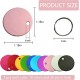 URROMA Pack of 30 Round Blank Pet ID Tags, Mixed Colour Dog ID Tags Double Side Pet Name Phone Number ID Tags Key Rings for Dogs and Puppy, 1.18 x 1.18 Inches URROMA Pack of 30 Round Blank Pet ID Tags, Mixed Colour Dog ID Tags Double Side Pet Name Phone Number ID Tags Key Rings for Dogs and Puppy, 1.18 x 1.18 Inches