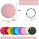 URROMA Pack of 30 Round Blank Pet ID Tags, Mixed Colour Dog ID Tags Double Side Pet Name Phone Number ID Tags Key Rings for Dogs and Puppy, 1.18 x 1.18 Inches URROMA Pack of 30 Round Blank Pet ID Tags, Mixed Colour Dog ID Tags Double Side Pet Name Phone Number ID Tags Key Rings for Dogs and Puppy, 1.18 x 1.18 Inches