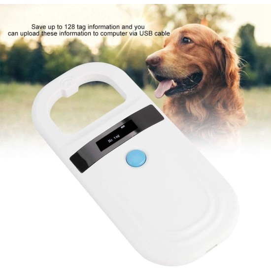 Universal Pet Microchip, Rechargeable Animal Chip ID Scanner, Pet Tag for Dogs, Microchip Universal Pet Microchip, Rechargeable Animal Chip ID Scanner, Pet Tag for Dogs, Microchip