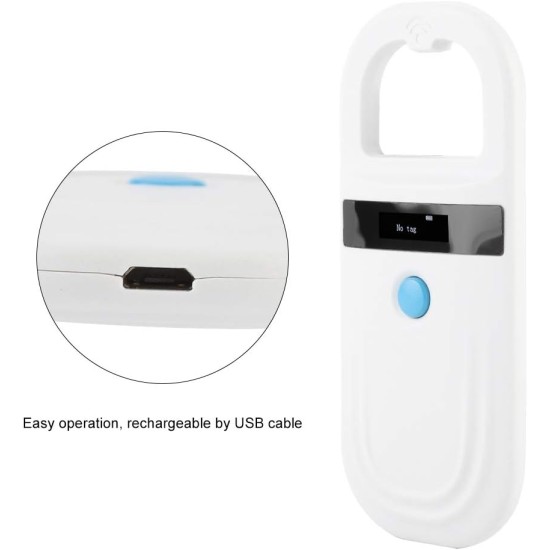 Universal Pet Microchip, Rechargeable Animal Chip ID Scanner, Pet Tag for Dogs, Microchip Universal Pet Microchip, Rechargeable Animal Chip ID Scanner, Pet Tag for Dogs, Microchip