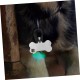 VILLFUL Stainless Steel Pet ID Tags for Dogs and Cats, Bone Shaped Pendants, Personalised Dogs and Cat Pendants, Durable and Rustproof Dog Tags, Pack of 10