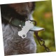 VILLFUL Stainless Steel Pet ID Tags for Dogs and Cats, Bone Shaped Pendants, Personalised Dogs and Cat Pendants, Durable and Rustproof Dog Tags, Pack of 10