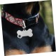 VILLFUL Stainless Steel Pet ID Tags for Dogs and Cats, Bone Shaped Pendants, Personalised Dogs and Cat Pendants, Durable and Rustproof Dog Tags, Pack of 10
