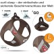 Vest Harness Curli Clasp Cord Brown 3XS Vest Harness Curli Clasp Cord Brown 3XS