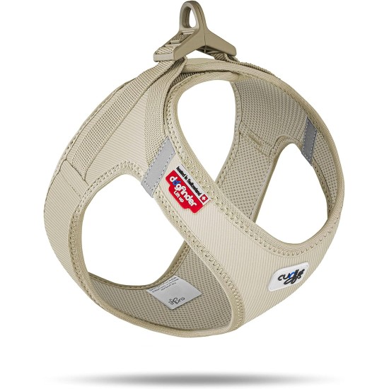 Vest Harness Curli Clasp Cord Tan L Vest Harness Curli Clasp Cord Tan L