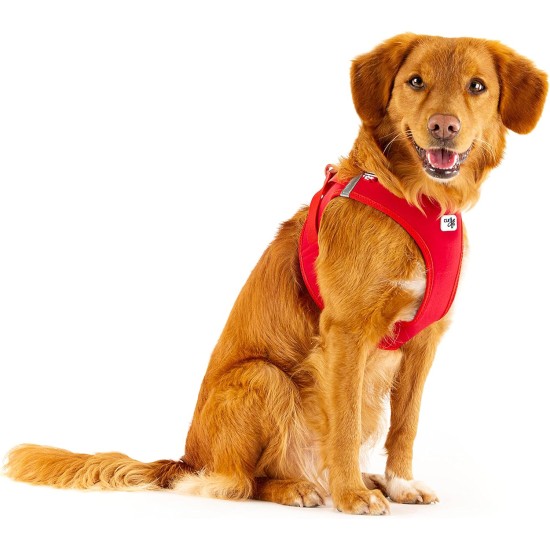 Vest Harness Curli Clasp Softshell Red 2XS Vest Harness Curli Clasp Softshell Red 2XS