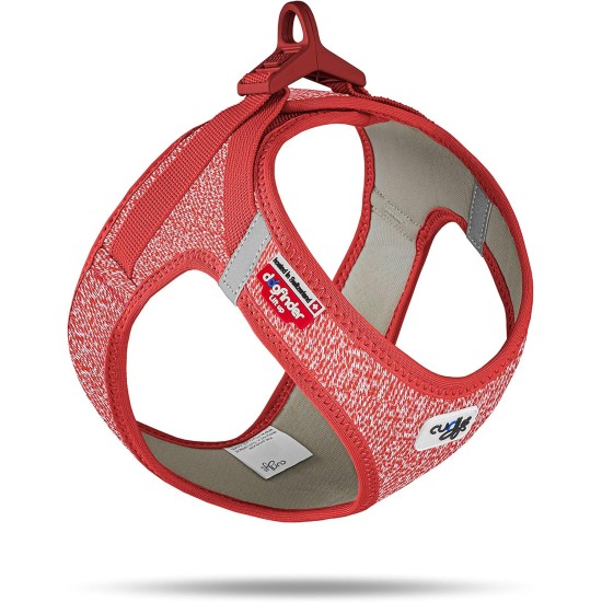 Vest Harness Merino Curli Clasp Red XL Vest Harness Merino Curli Clasp Red XL