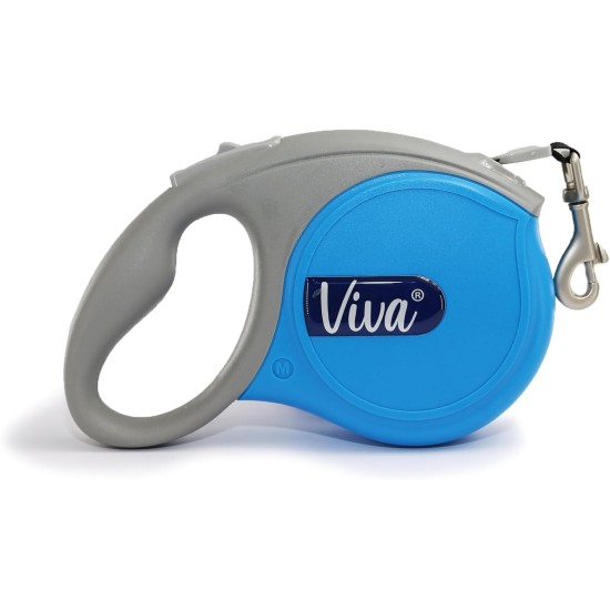 Viva Retractable 5m tape Lead Raspberry M Viva Retractable 5m tape Lead Raspberry M