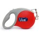 Viva Retractable 5m tape Lead Raspberry M Viva Retractable 5m tape Lead Raspberry M