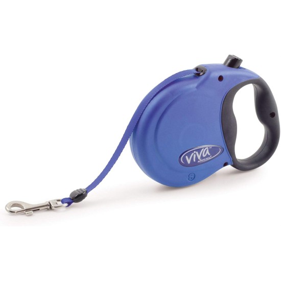 Viva Retractable 5m tape Lead Raspberry M Viva Retractable 5m tape Lead Raspberry M