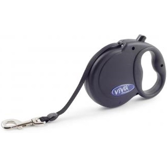 Viva Retractable 5m tape Lead Raspberry M Viva Retractable 5m tape Lead Raspberry M