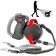WIGZI Dual Doggie (2 Dogs) Retractable Leash with Light (L.E.D), Tangle Free, 360 Degree Technology, Independent Braking, Any Dog up to 50 lbs, Each Dog with 10 Feet Reflective Leashes for WIGZI Dual Doggie (2 Dogs) Retractable Leash with Light (L.E.D), Tangle Free, 360 Degree Technology, Independent Braking, Any Dog up to 50 lbs, Each Dog with 10 Feet Reflective Leashes for