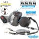 WIGZI Dual Doggie (2 Dogs) Retractable Leash with Light (L.E.D), Tangle Free, 360 Degree Technology, Independent Braking, Any Dog up to 50 lbs, Each Dog with 10 Feet Reflective Leashes for WIGZI Dual Doggie (2 Dogs) Retractable Leash with Light (L.E.D), Tangle Free, 360 Degree Technology, Independent Braking, Any Dog up to 50 lbs, Each Dog with 10 Feet Reflective Leashes for