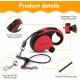 WRSOMIT Retractable Dog Leash with Chew Resistant Cable, 26 Feet, Heavy Duty Dog Leash for Small, Medium, Large Dogs up to 110 lbs, 360° Tangle Free, One Hand Brake, White WRSOMIT Retractable Dog Leash with Chew Resistant Cable, 26 Feet, Heavy Duty Dog Leash for Small, Medium, Large Dogs up to 110 lbs, 360° Tangle Free, One Hand Brake, White