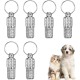 Welsberg Pack of 6 Address Tags Address Sleeve Collar Waterproof Silver Pendant for Dog and Cat Address Capsule Ultra Light Address Tag Silver Welsberg Pack of 6 Address Tags Address Sleeve Collar Waterproof Silver Pendant for Dog and Cat Address Capsule Ultra Light Address Tag Silver