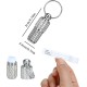 Welsberg Pack of 6 Address Tags Address Sleeve Collar Waterproof Silver Pendant for Dog and Cat Address Capsule Ultra Light Address Tag Silver Welsberg Pack of 6 Address Tags Address Sleeve Collar Waterproof Silver Pendant for Dog and Cat Address Capsule Ultra Light Address Tag Silver