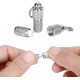 Welsberg Pack of 6 Address Tags Address Sleeve Collar Waterproof Silver Pendant for Dog and Cat Address Capsule Ultra Light Address Tag Silver Welsberg Pack of 6 Address Tags Address Sleeve Collar Waterproof Silver Pendant for Dog and Cat Address Capsule Ultra Light Address Tag Silver