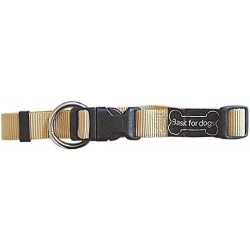 Wouapy Basic Collar for Dogs 25 / 40 cm Beige