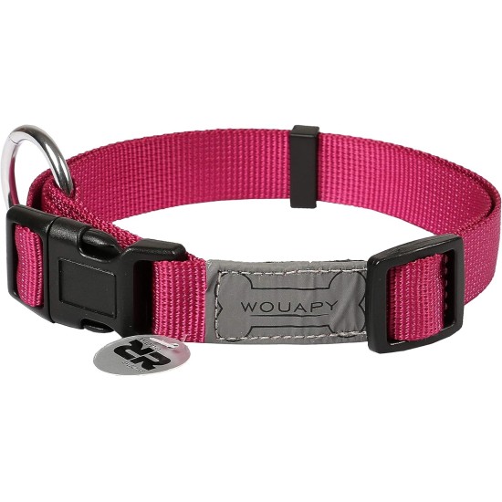 Wouapy Basic Line Dog Collar, 44/65 cm, Khaki Wouapy Basic Line Dog Collar, 44/65 cm, Khaki