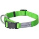 Wouapy Basic Line Dog Collar, 44/65 cm, Khaki Wouapy Basic Line Dog Collar, 44/65 cm, Khaki