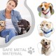 XURJUMI Pack of 4 Loud Pet Bells for Collars Bell for Dogs Loud Dog Bells Key Rings Dog Bells Dog Triple Bell Pendant Accessories for Dogs Cats Necklace XURJUMI Pack of 4 Loud Pet Bells for Collars Bell for Dogs Loud Dog Bells Key Rings Dog Bells Dog Triple Bell Pendant Accessories for Dogs Cats Necklace