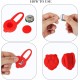 Yizhet Pack of 5 Silicone Dog Light Pendants 3 Modes Light Dog Clip On Headlight Indicator Waterproof Pet Safety Night Running Lights Yizhet Pack of 5 Silicone Dog Light Pendants 3 Modes Light Dog Clip On Headlight Indicator Waterproof Pet Safety Night Running Lights