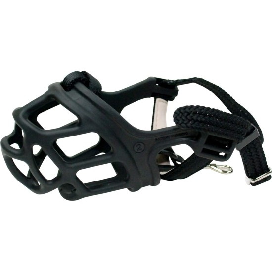 Zeus TPR Muzzle, Black, Xsmall Zeus TPR Muzzle, Black, Xsmall
