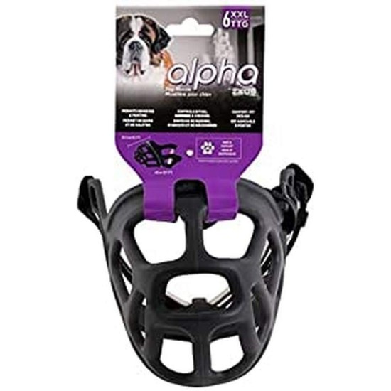 Zeus TPR Muzzle, Black, Xsmall Zeus TPR Muzzle, Black, Xsmall