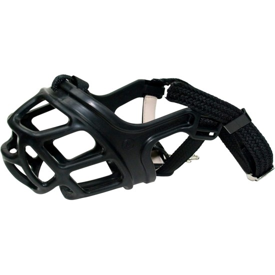 Zeus TPR Muzzle, Black, Xsmall Zeus TPR Muzzle, Black, Xsmall