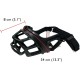 Zeus TPR Muzzle, Black, Xsmall Zeus TPR Muzzle, Black, Xsmall