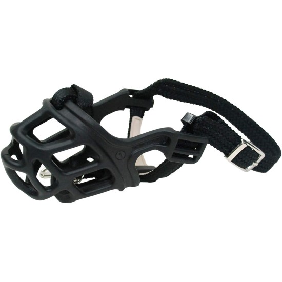Zeus TPR Muzzle, Black, Xsmall Zeus TPR Muzzle, Black, Xsmall