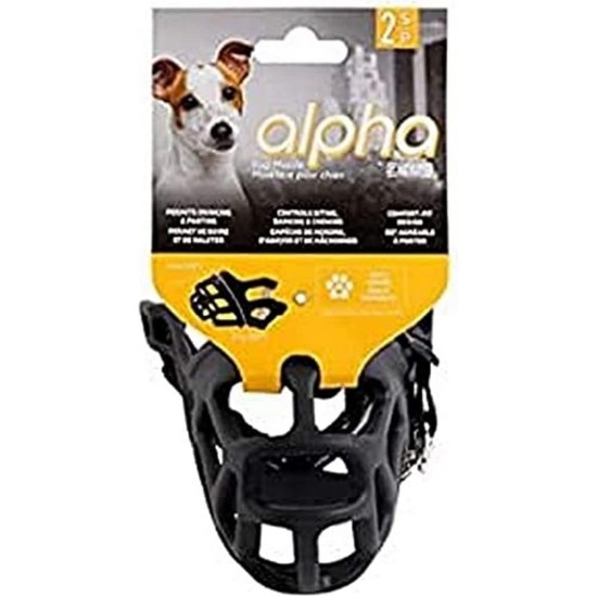 Zeus TPR Muzzle, Black, Xsmall Zeus TPR Muzzle, Black, Xsmall