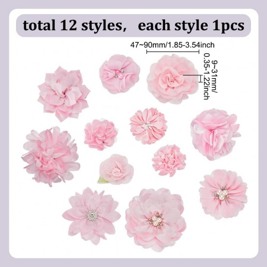 arricraft Dog Collar with Bows and Flower Attachment, Pink, Pack of 12 Flowers, Dog Collars, Pet Pendant, Polyester Decorations for Small and Medium Dogs, Puppies, Cats Collar arricraft Dog Collar with Bows and Flower Attachment, Pink, Pack of 12 Flowers, Dog Collars, Pet Pendant, Polyester Decorations for Small and Medium Dogs, Puppies, Cats Collar
