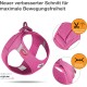 curli Dog Vest Harness with Clasp, Air Mesh, Fuchsia, S curli Dog Vest Harness with Clasp, Air Mesh, Fuchsia, S