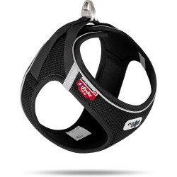 curli Magnetic Vest Harness V2 Dog Harness, Magnetic D-Rings, Stretch Air Mesh Upper, Adjustable, Reflective Hem, Size M. Black. curli Magnetic Vest Harness V2 Dog Harness, Magnetic D-Rings, Stretch Air Mesh Upper, Adjustable, Reflective Hem, Size M. Black.