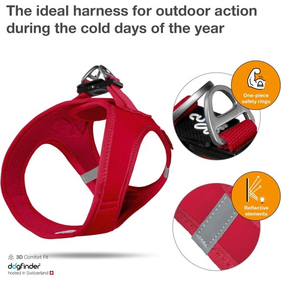 curli Softshell Vest Harness for Dogs, 3XS curli Softshell Vest Harness for Dogs, 3XS