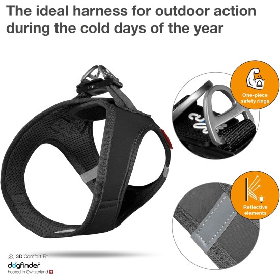 curli Softshell Vest Harness for Dogs, 3XS curli Softshell Vest Harness for Dogs, 3XS
