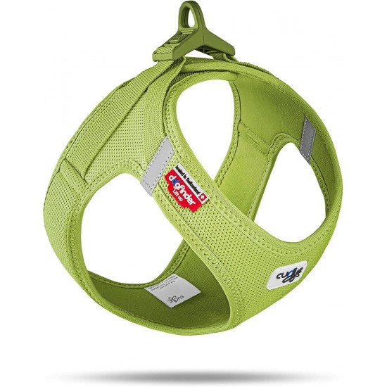 curli Vest Harness, Clasp, Air Mesh, Moss, L curli Vest Harness, Clasp, Air Mesh, Moss, L